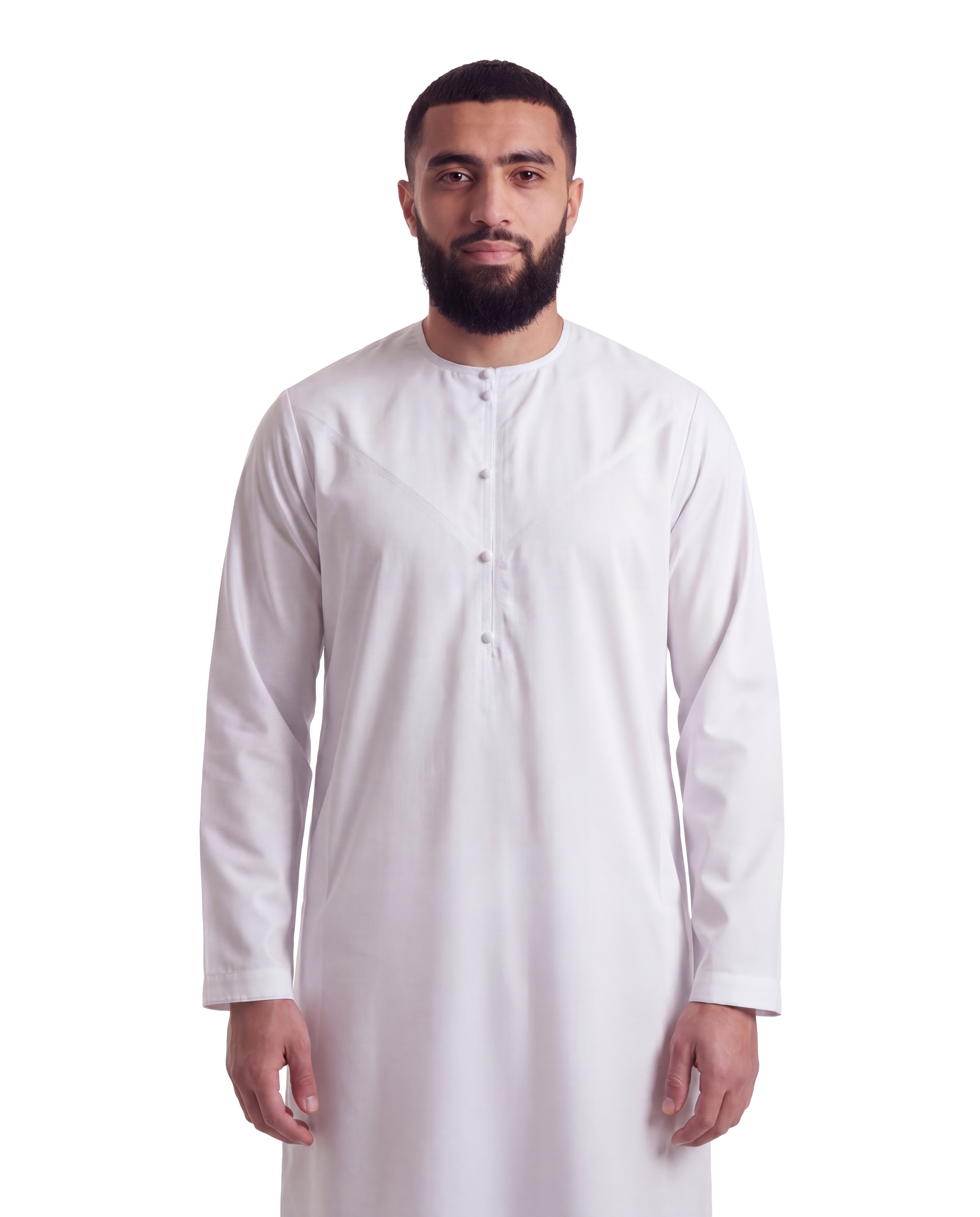 White Emirati Thobe | Japanese Cotton