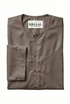 Light Brown Emirati Thobe | Japanese Cotton