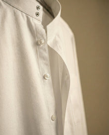 Textured Off White Kuwaiti Thobe | Japanese Fabric